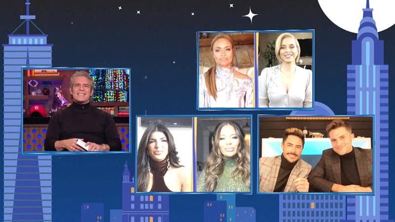 Still from WWHL Friendsgiving
