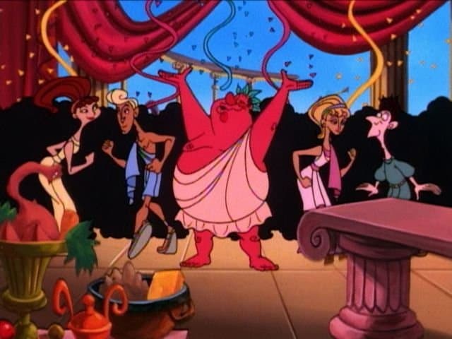 Still from Hercules and the Bacchanal