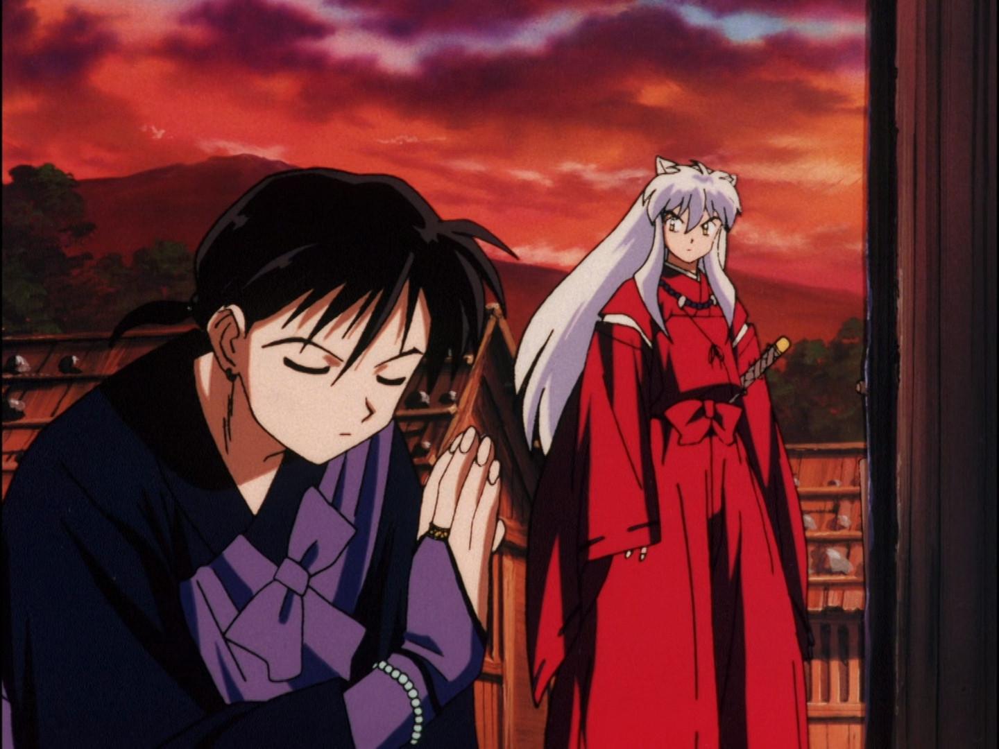 Still from Kagome Kidnapped by Koga, the Wolf-Demon