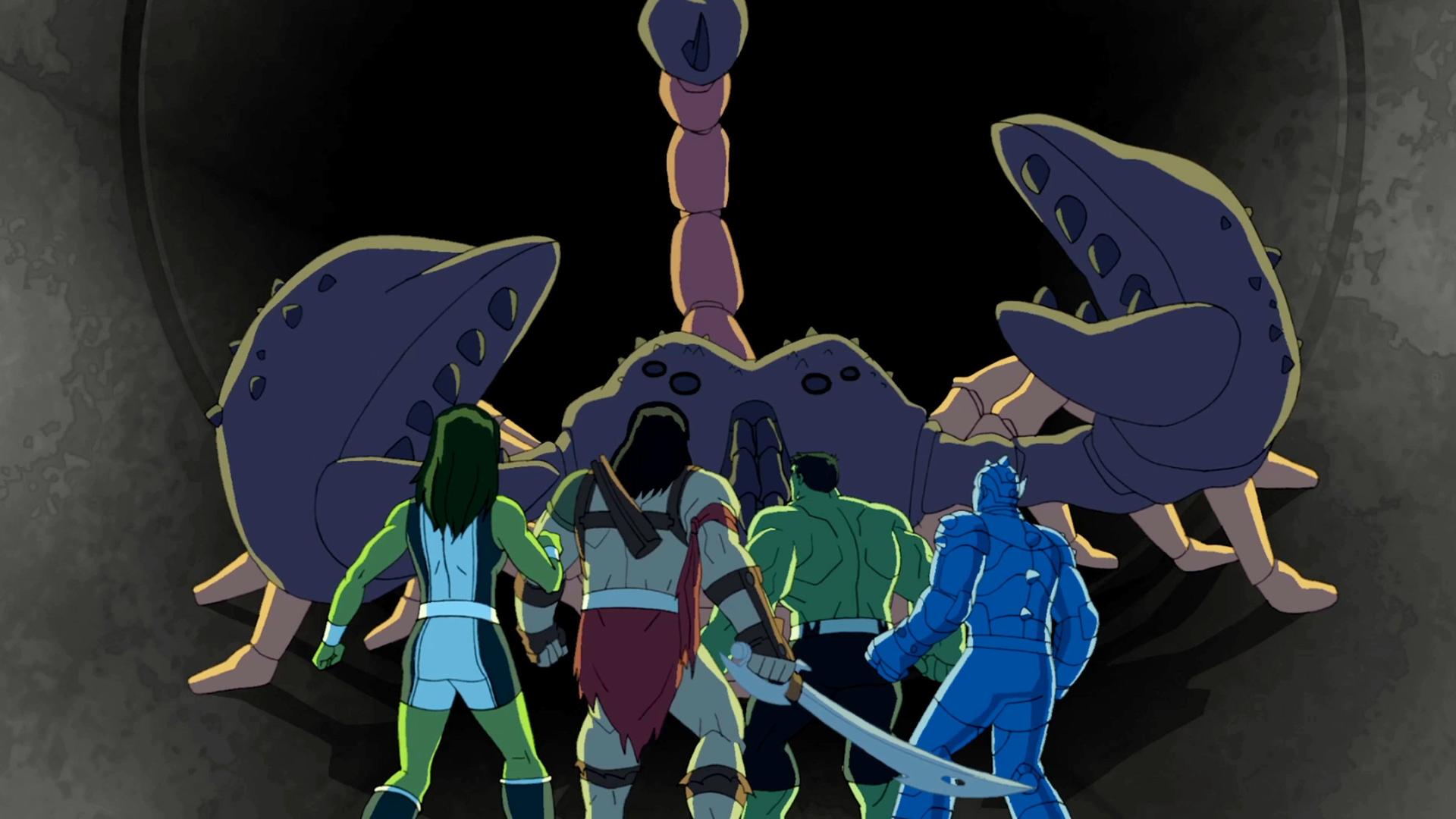 Still from Incredible Shrinking Hulks