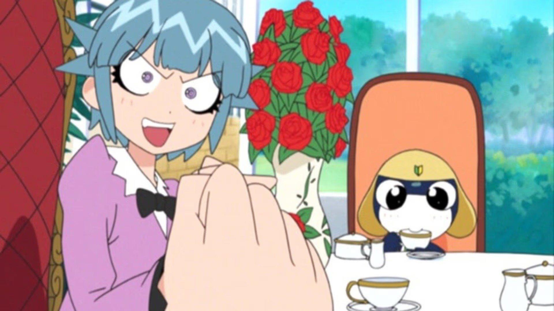 Still from Keroro's Desperate Struggle! Sergeant vs. General Winter / Fuyuki: Nishizawa-san's Oustranding Coincidence