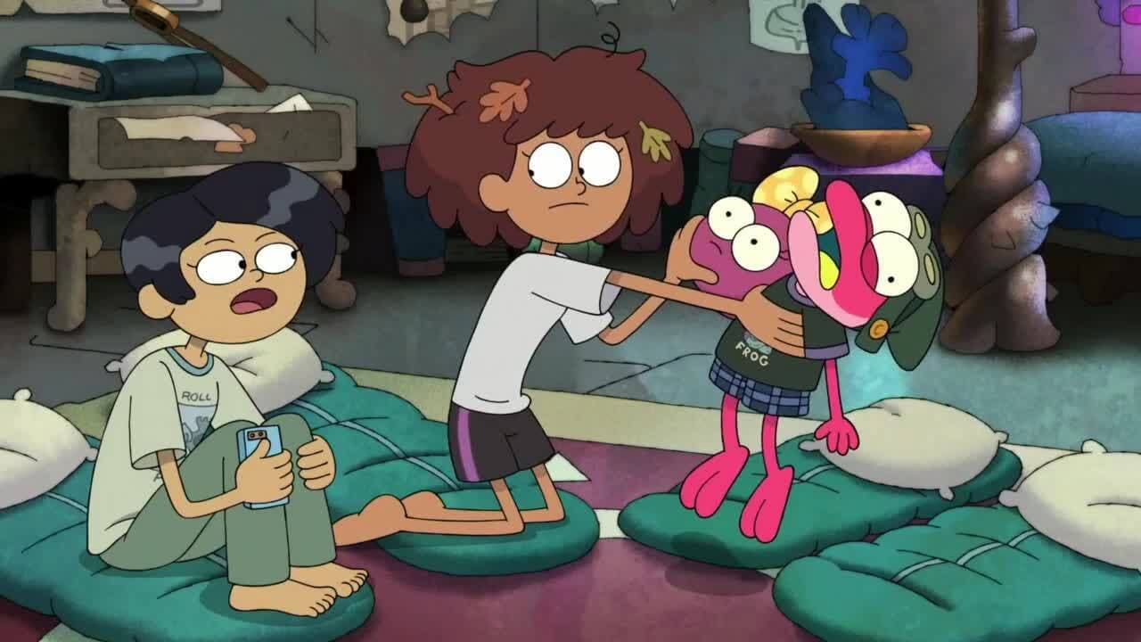 Still from The Sleepover to End All Sleepovers