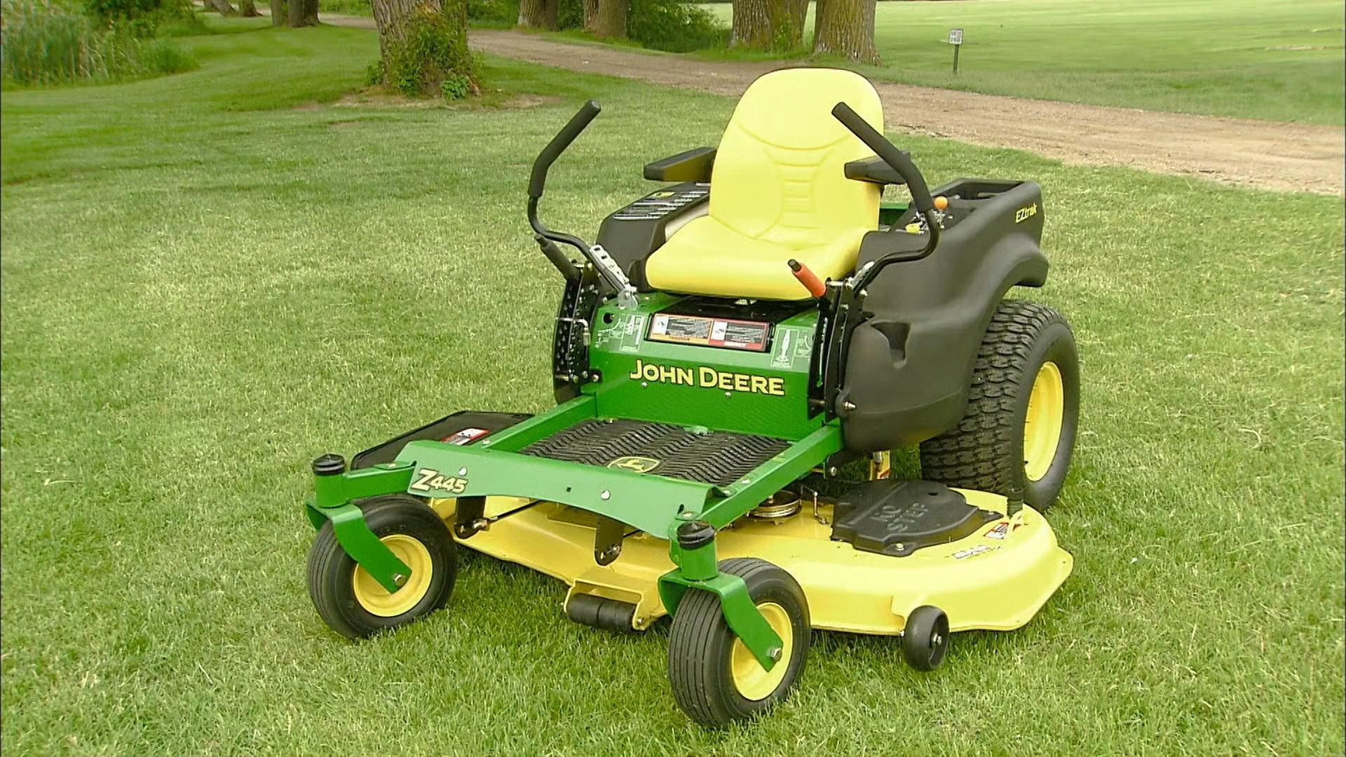Still from Riding Mowers, Popcorn, Adjustable Beds, Cultured Diamonds