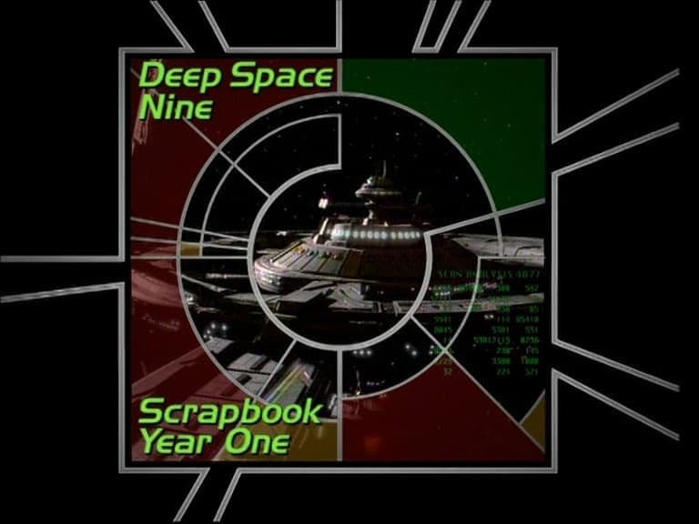 Still from Deep Space Nine: Scrapbook Year One