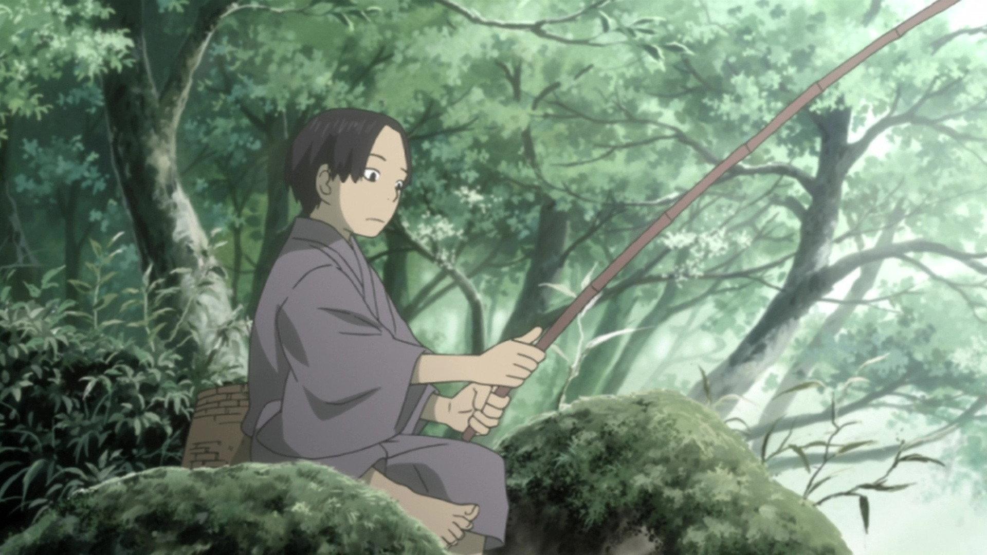 Still from The Sound of Footsteps on the Grass