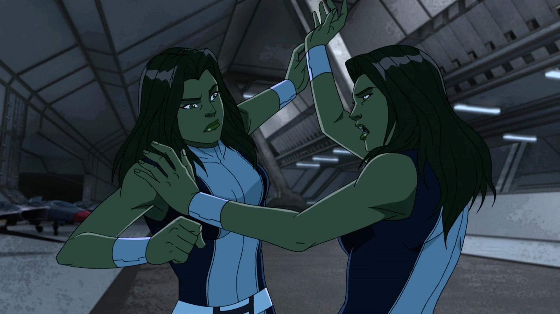 Still from The Dopplesmashers