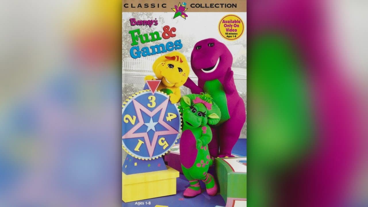 Still from Barney's Fun & Games