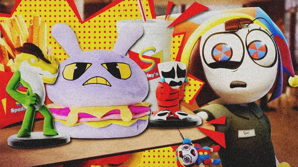 Still from NEW SUPER HAPPY DIGITAL CIRCUS MEAL TOYS