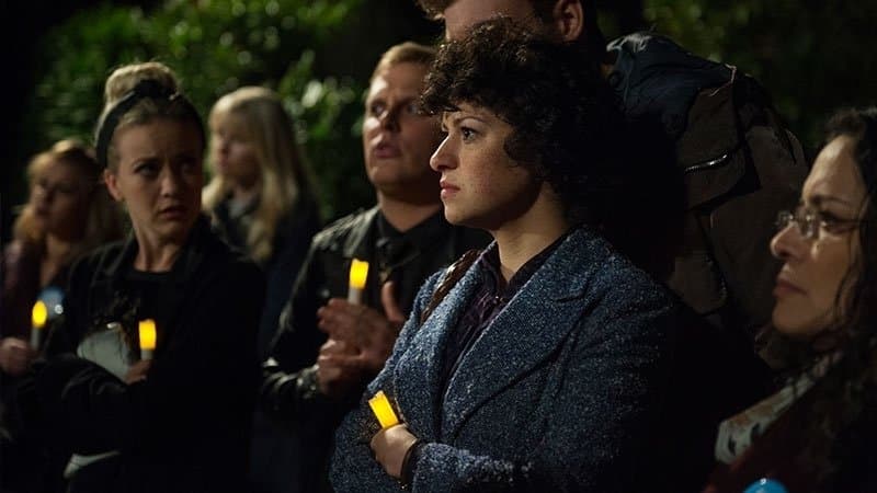 Still from The Night of One Hundred Candles