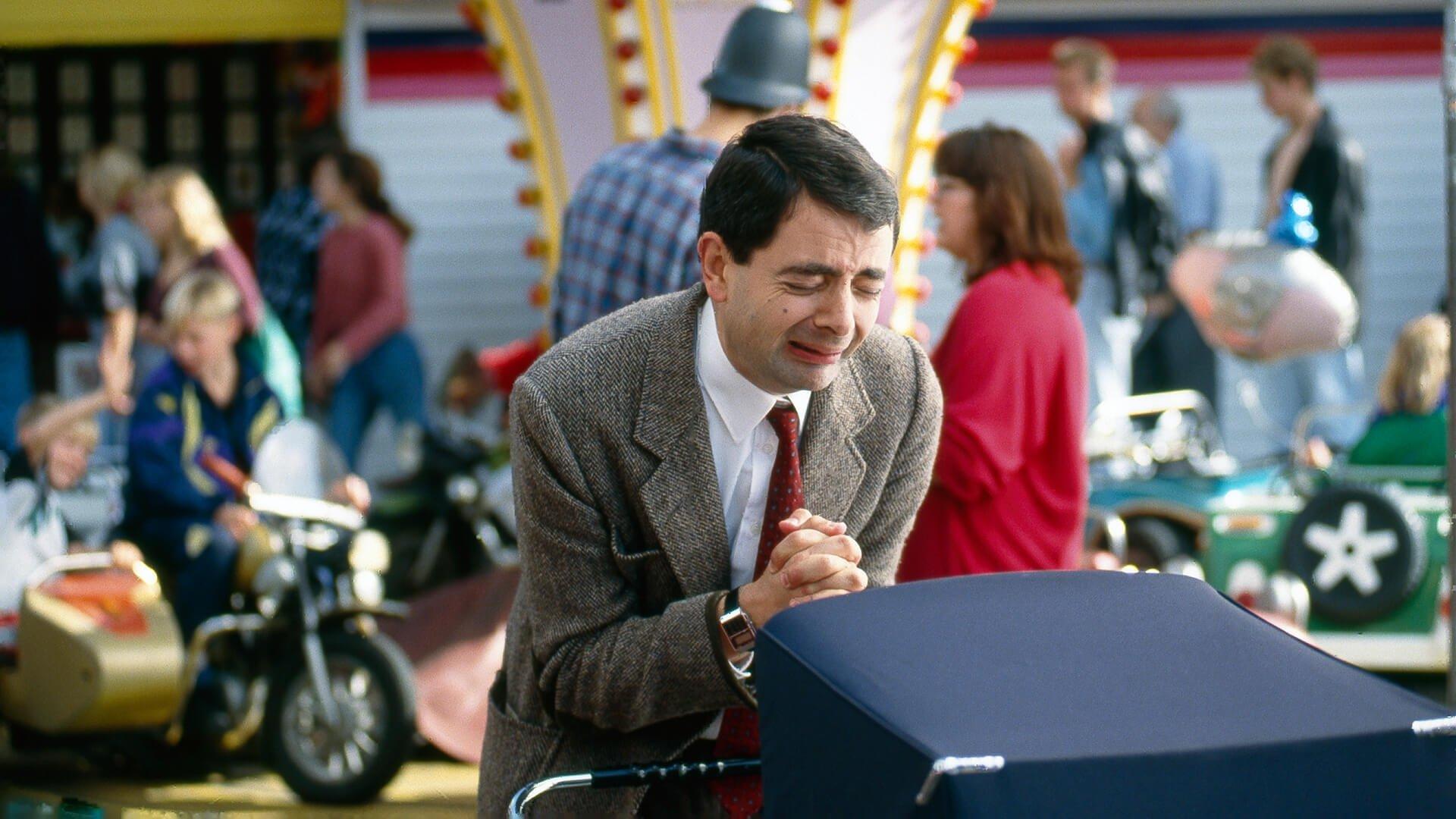 Still from Mind the Baby, Mr. Bean