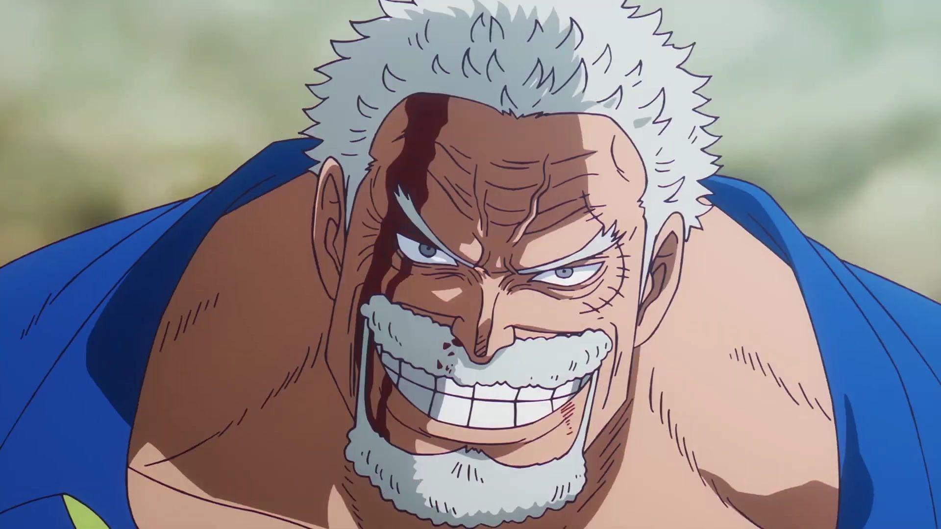 Still from Garp and Kuzan - A Master and a Pupil's Beliefs Clash