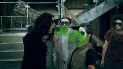 Still from Wazombie Warriors
