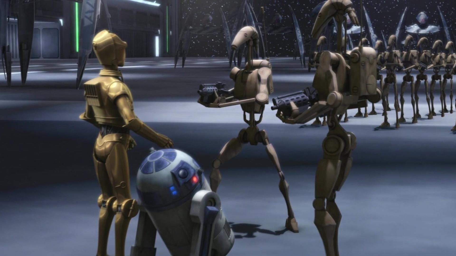 Still from Nomad Droids