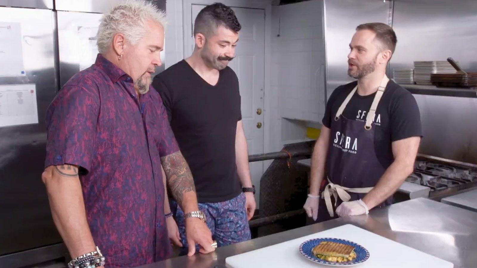 Still from African, Sicilian and Sandwiches