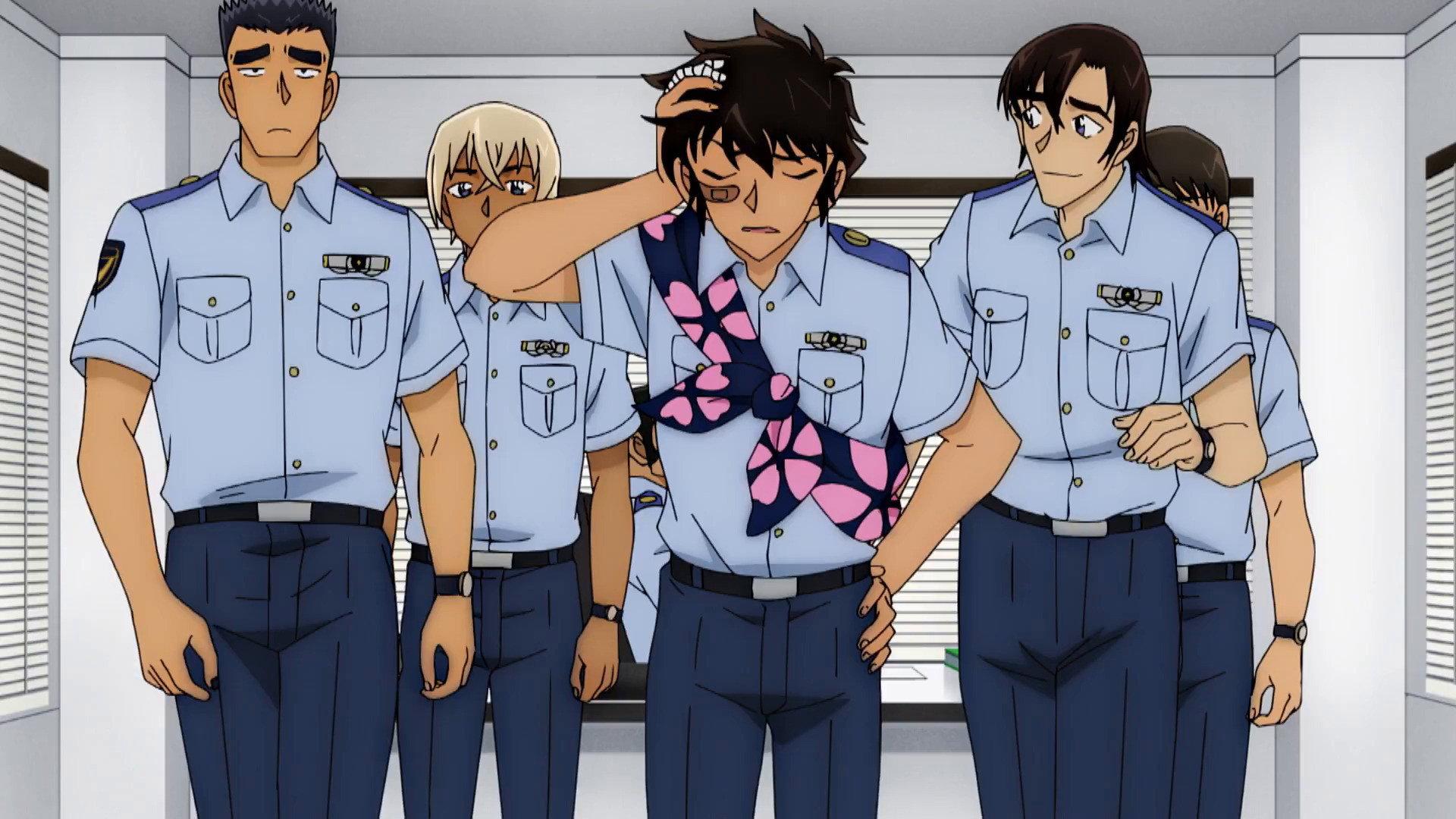 Still from Police Academy Arc Wild Police Story CASE. Morofushi Hiromitsu