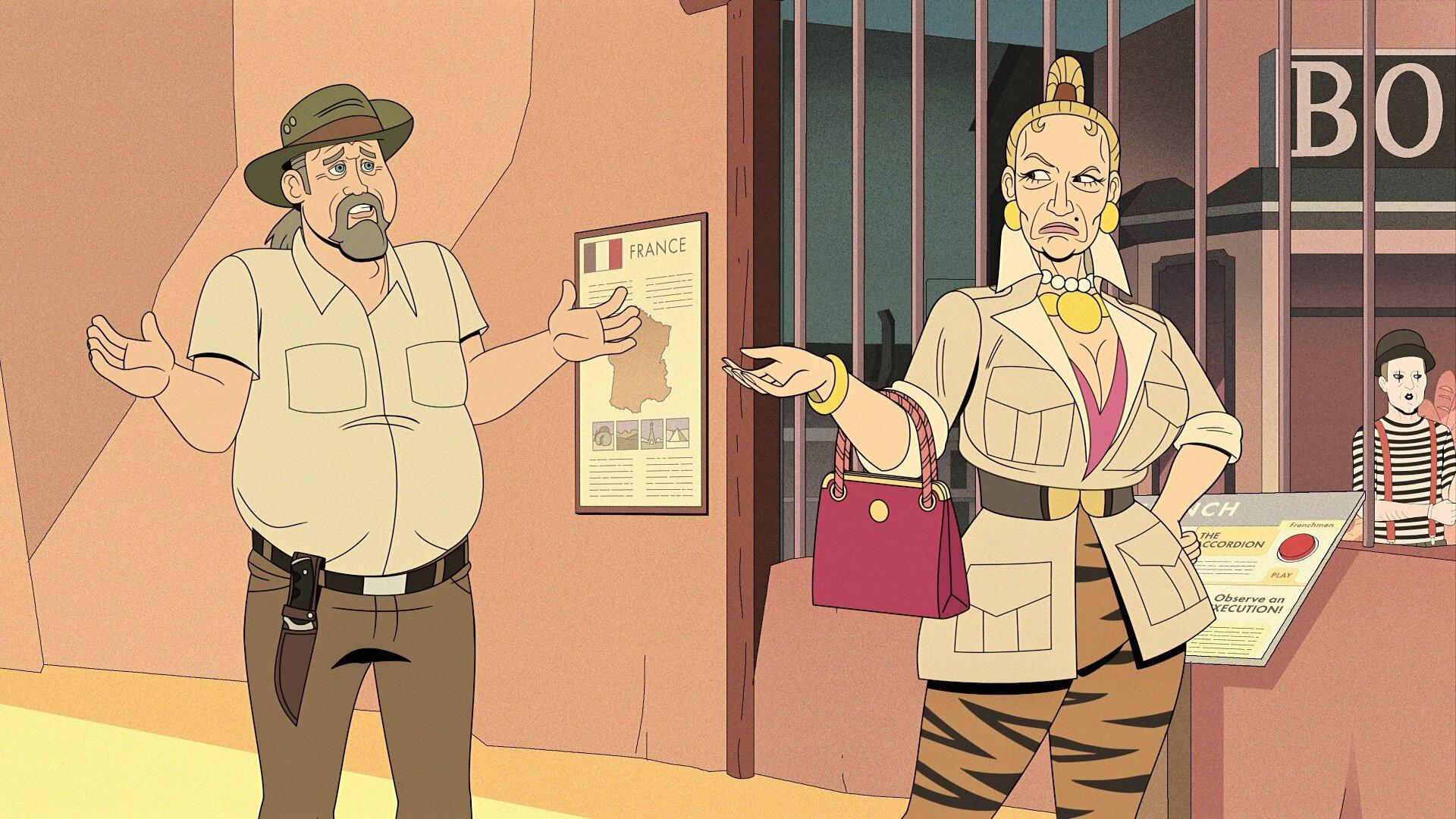 Still from The Human Zoo