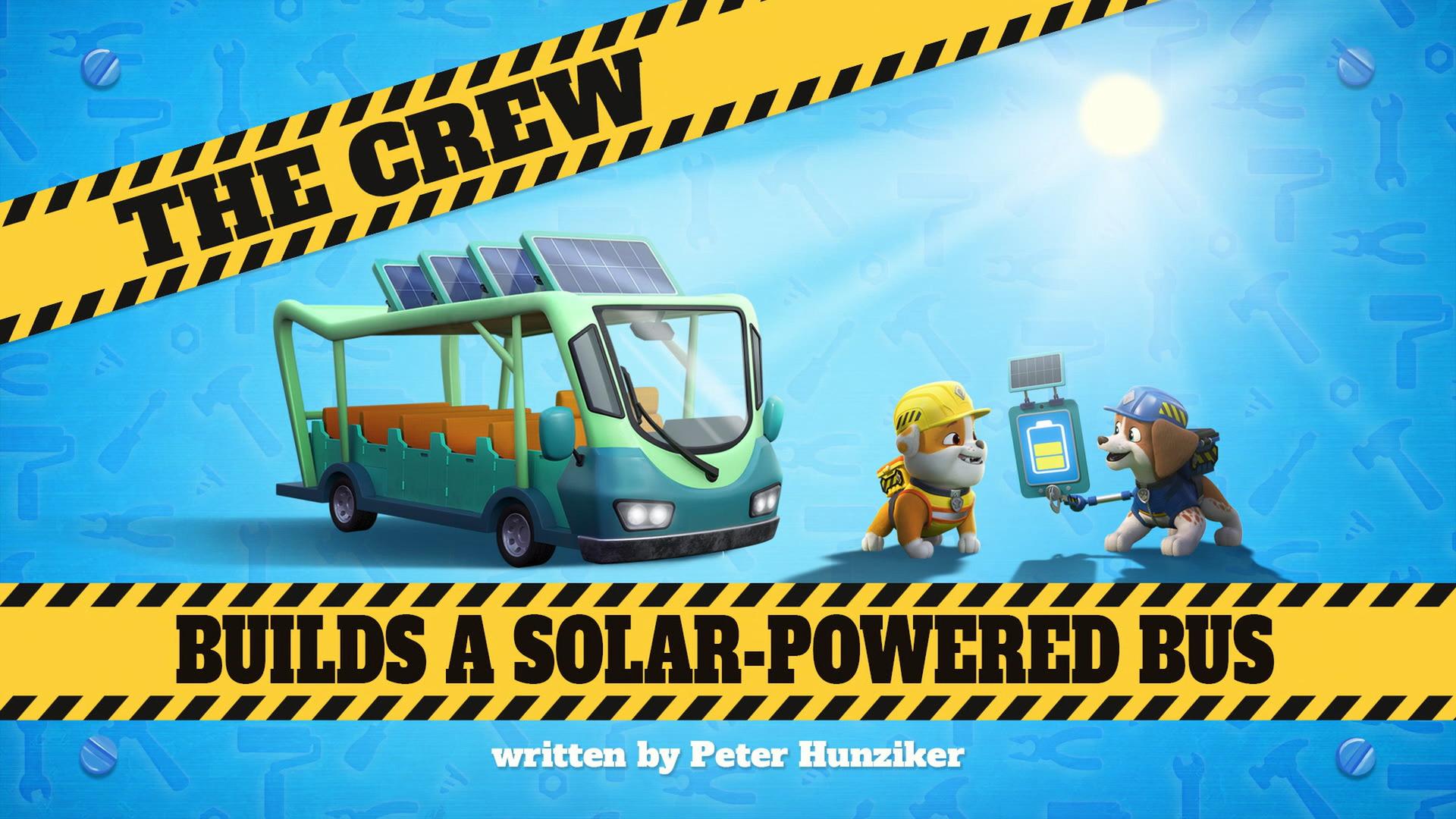 Still from The Crew Builds a Solar-Powered Bus