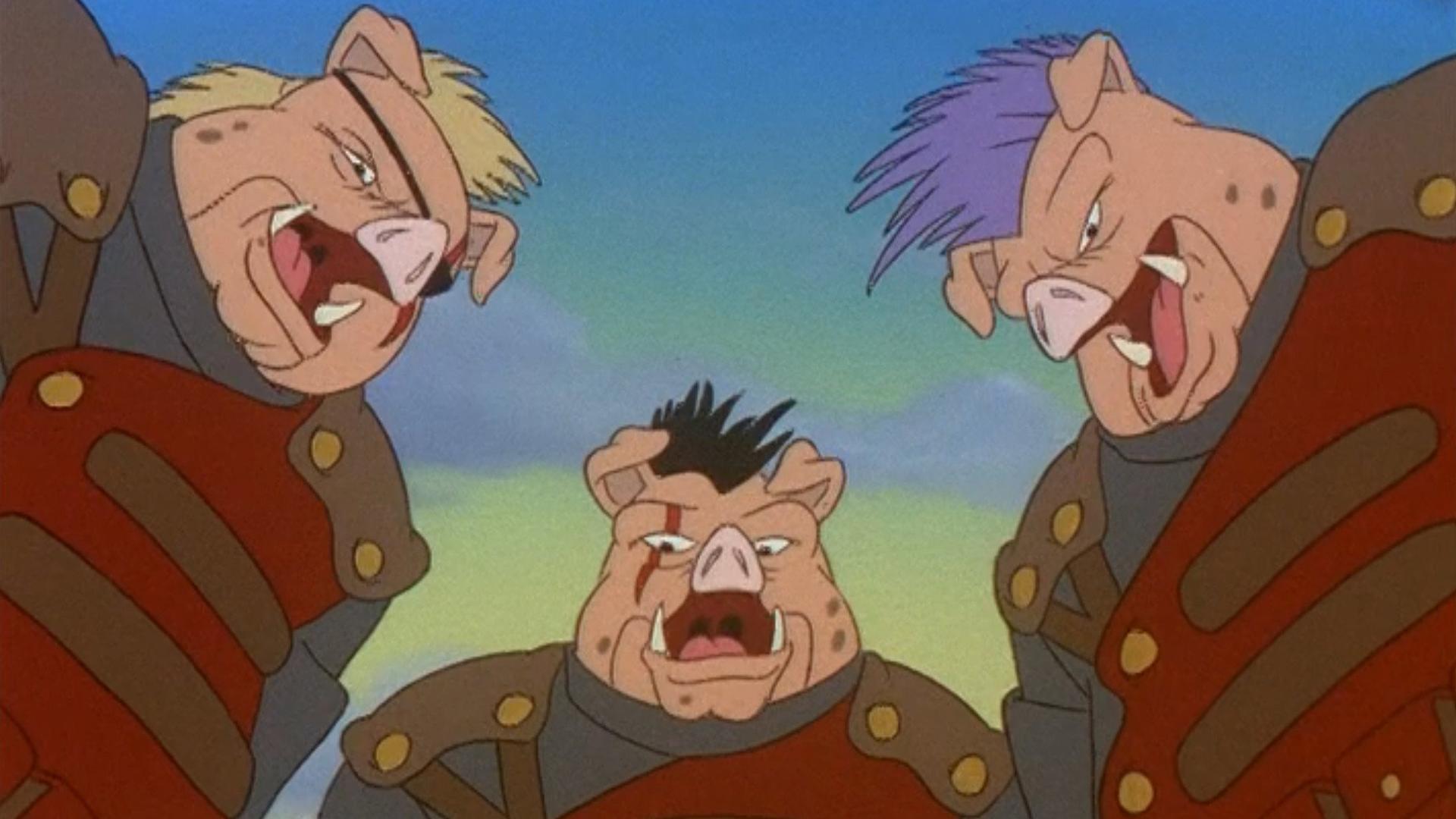 Still from When Pigs Ruled the Earth