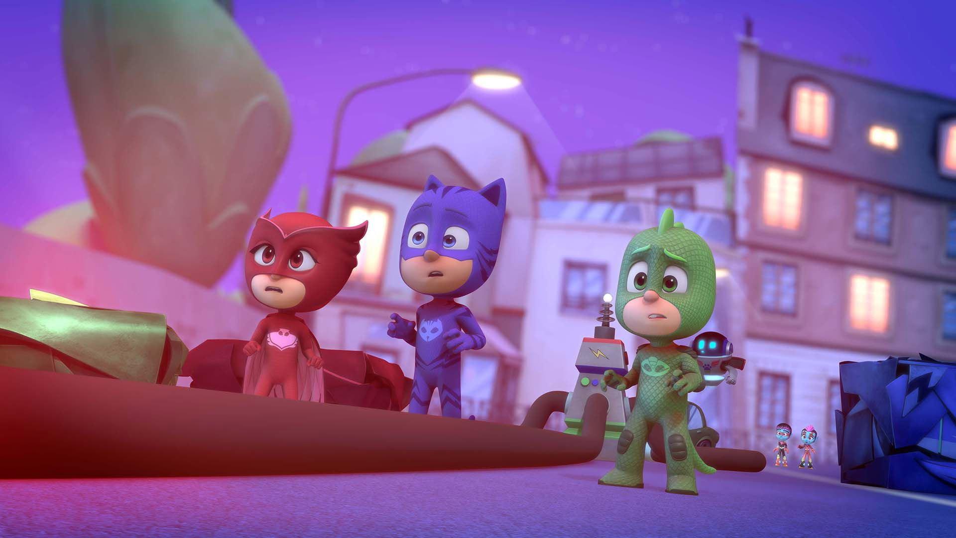 Still from Animal Power: The PJ Riders Save the Day