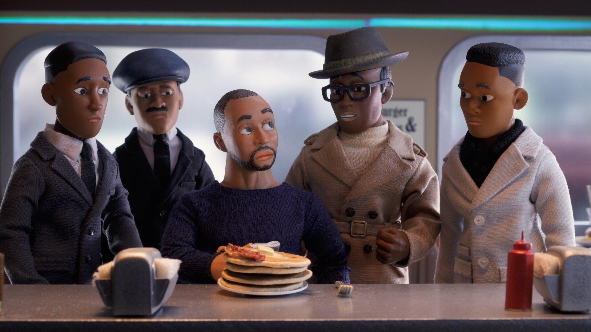 Still from Alabama Jackson and the Diner Sit-in