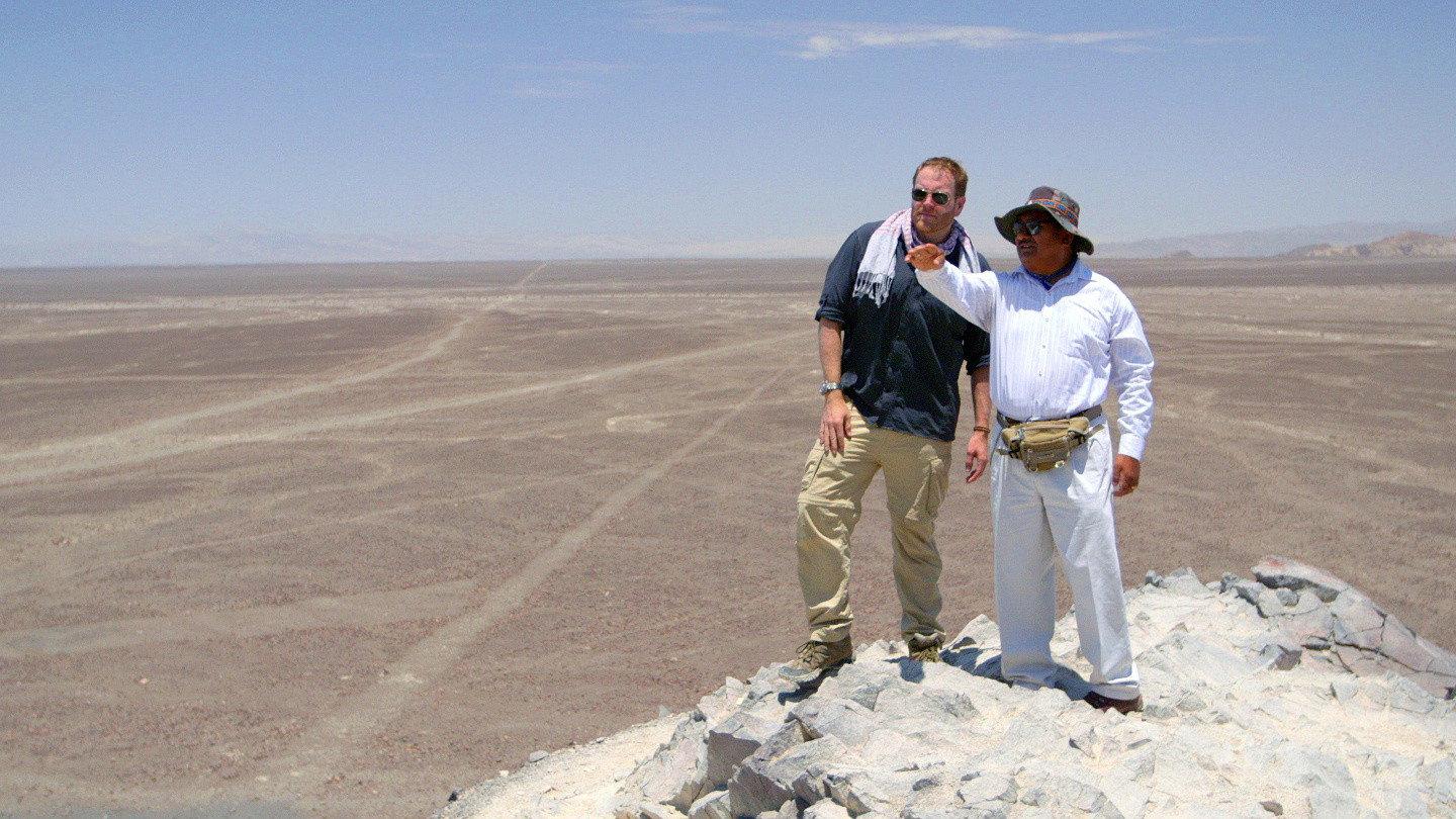Still from Secrets of the Nazca