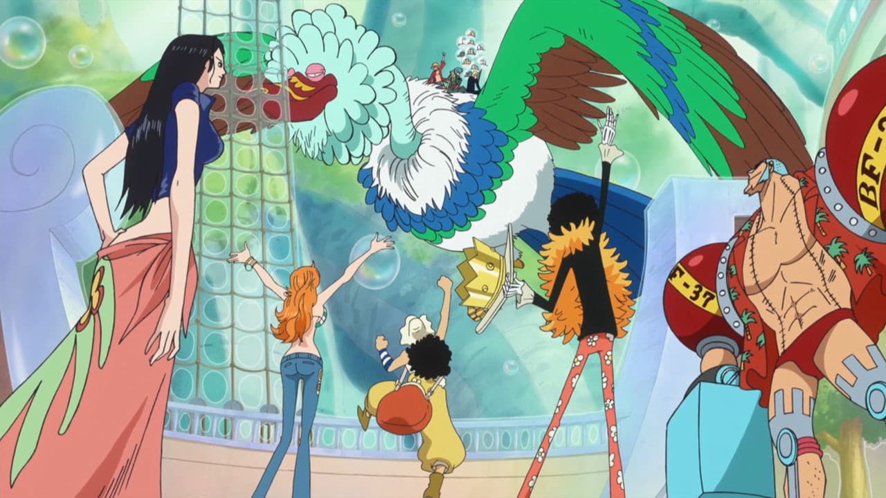 Still from Everyone Together! Luffy, Setting Out for the New World!