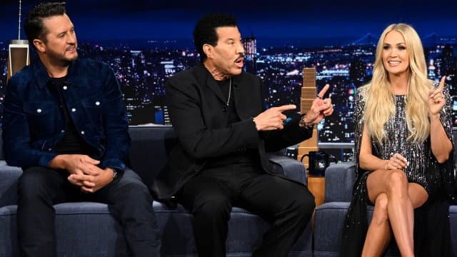Still from Luke Bryan, Lionel Richie & Carrie Underwood, Stephen A. Smith, Kai Cenat, Inhaler