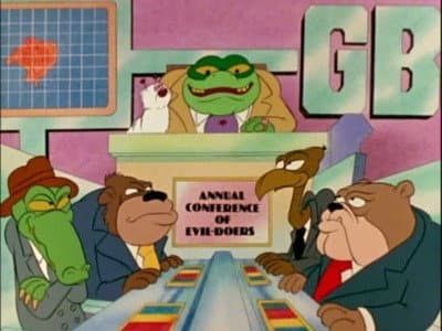 Still from Danger Mouse Saves the World... ...Again