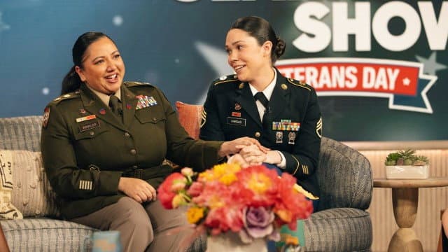 Still from Veterans Day Show