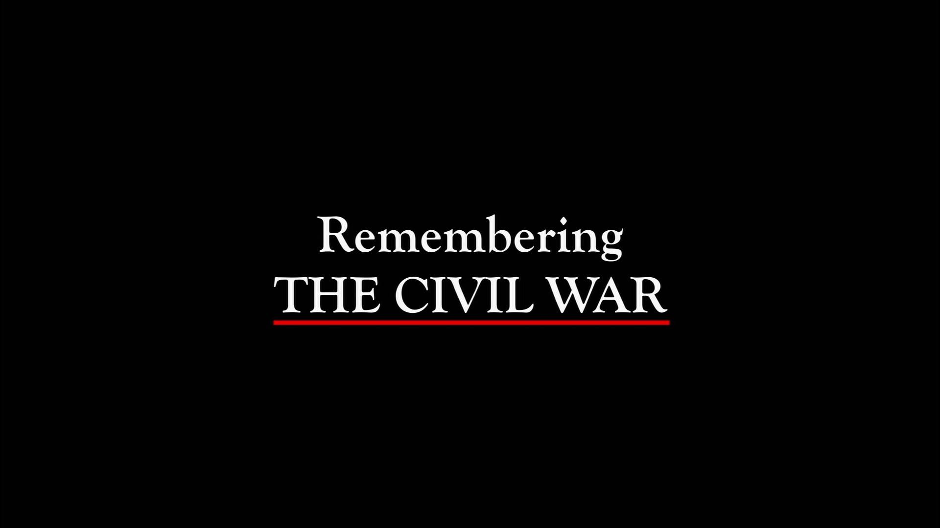 Still from Remembering 'The Civil War'