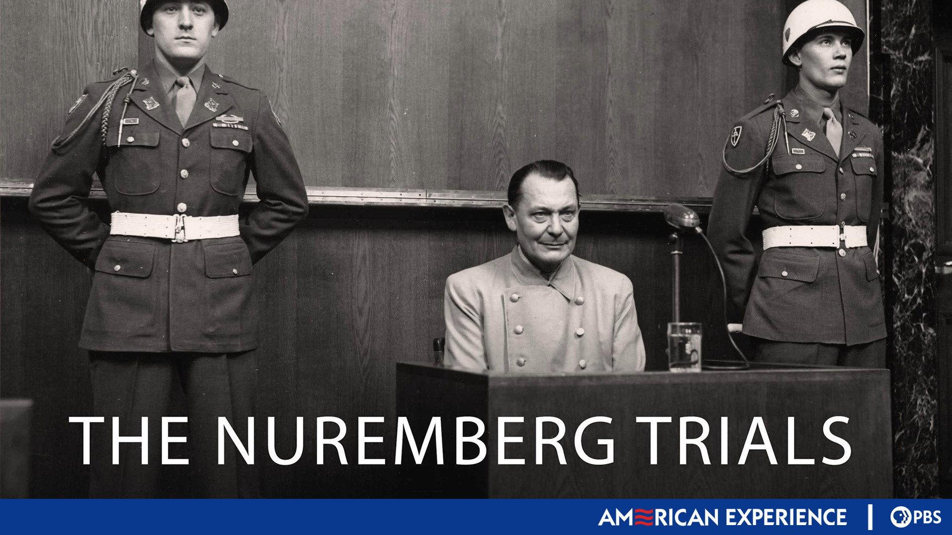 Still from The Nuremberg Trials
