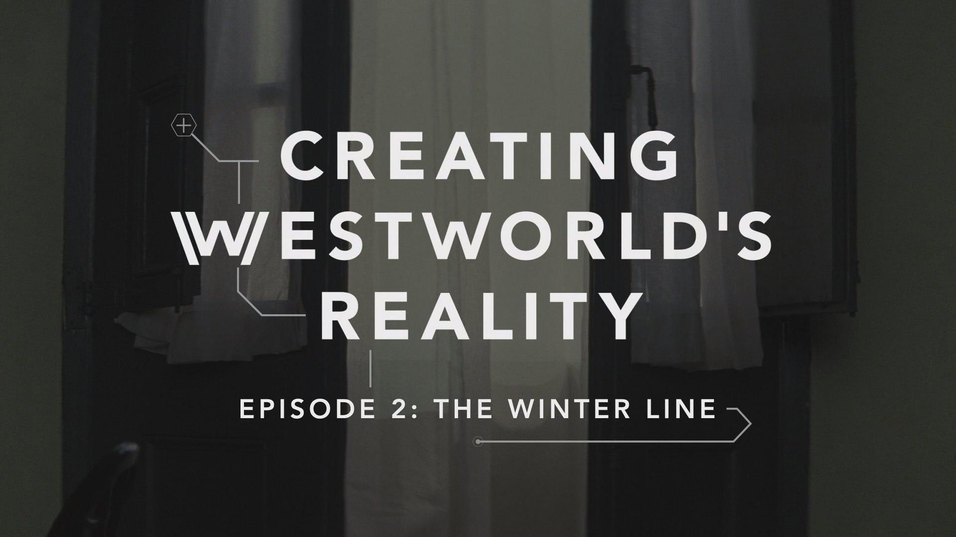 Still from Creating Westworld's Reality: The Winter Line