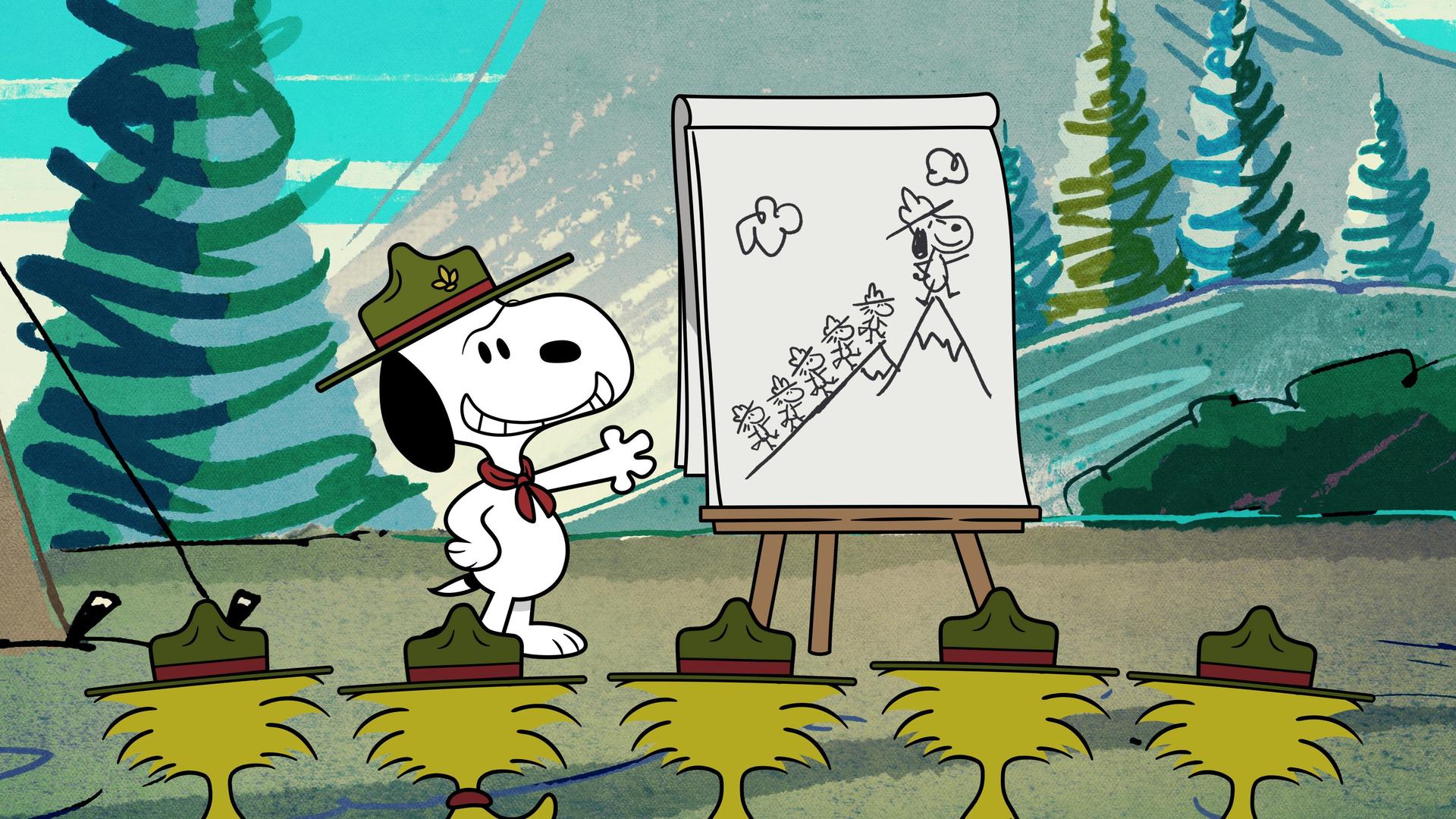 Still from Following in the Pawprints / Roughing It