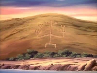 Still from Treasure of the Nazca Plain
