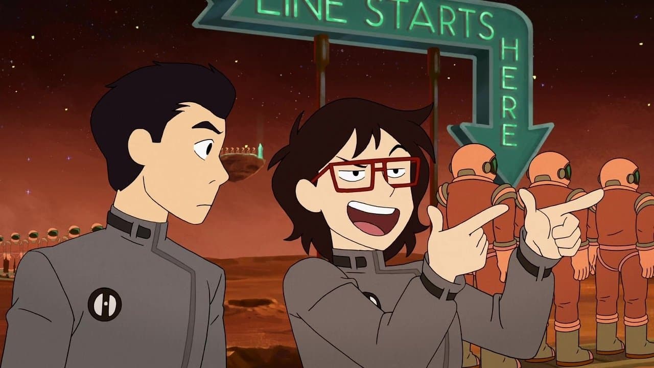 Still from The Astro Queue Car