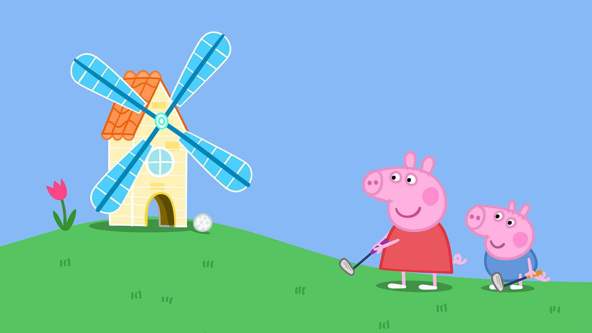 Still from Playing Golf