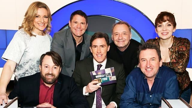 Still from Bob Mortimer, Gabby Logan, Katherine Parkinson and Steve Backshall