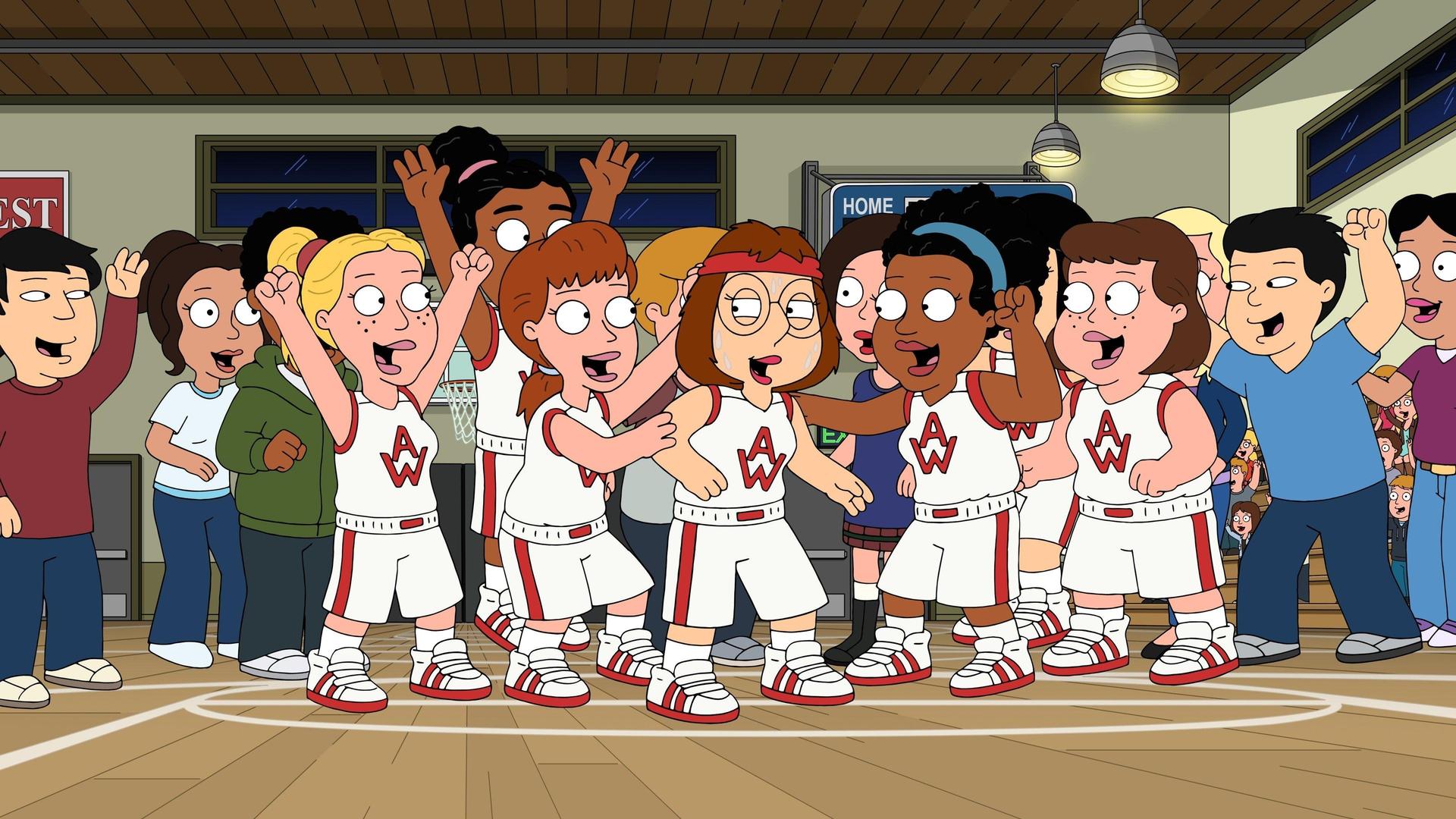 Still from White Meg Can't Jump