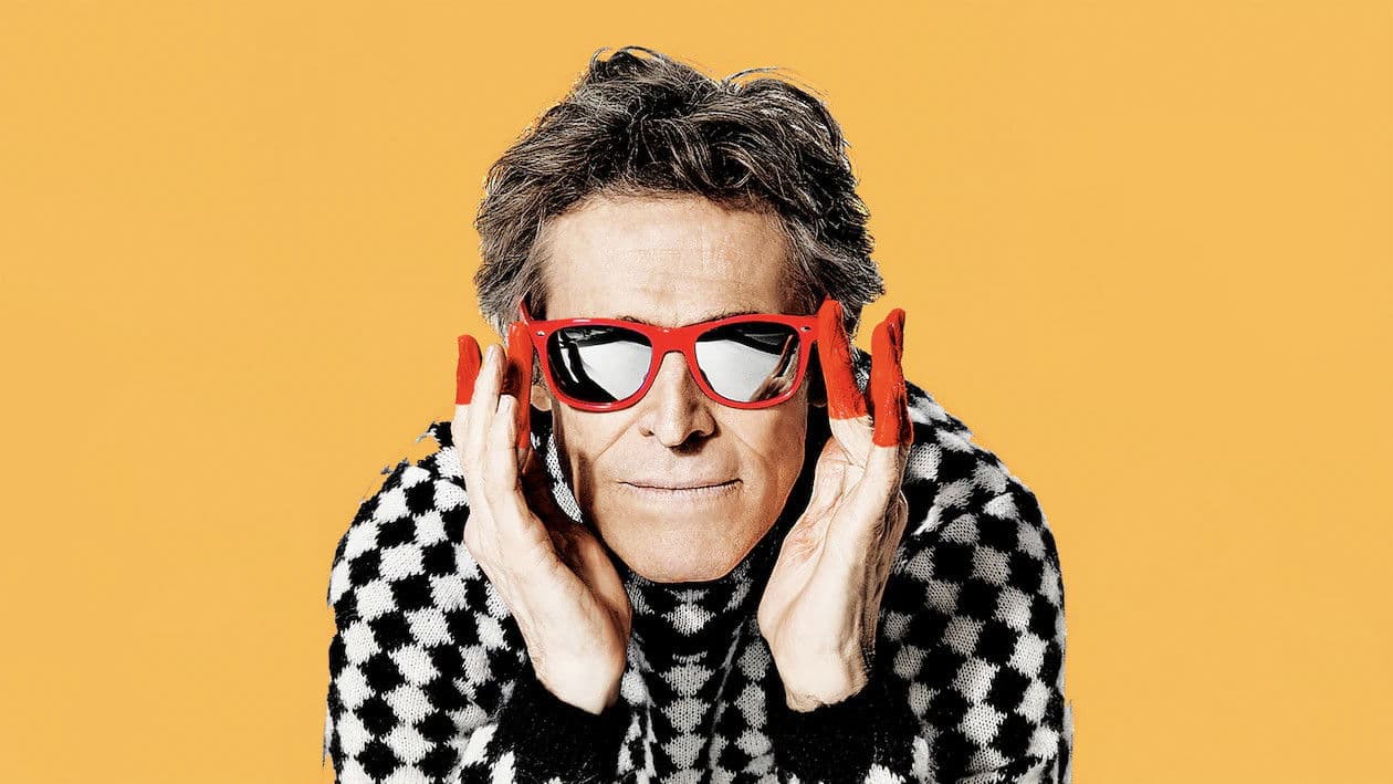 Still from Willem Dafoe with Katy Perry