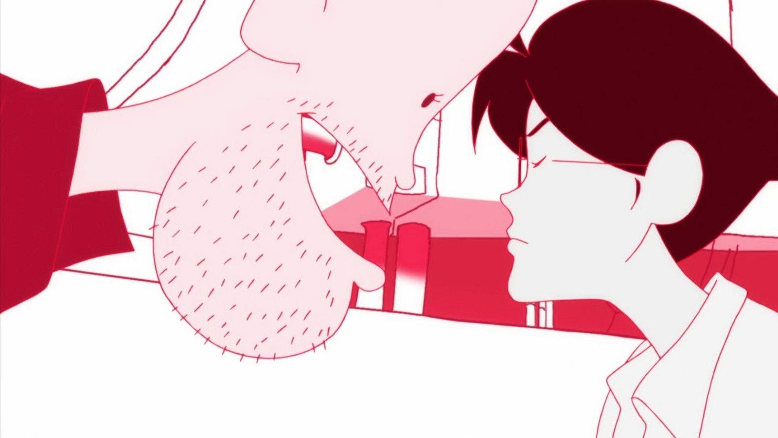 Still from Land Submarine, To the Women’s Bath: The Bedroom Research Group’s Pink Quest