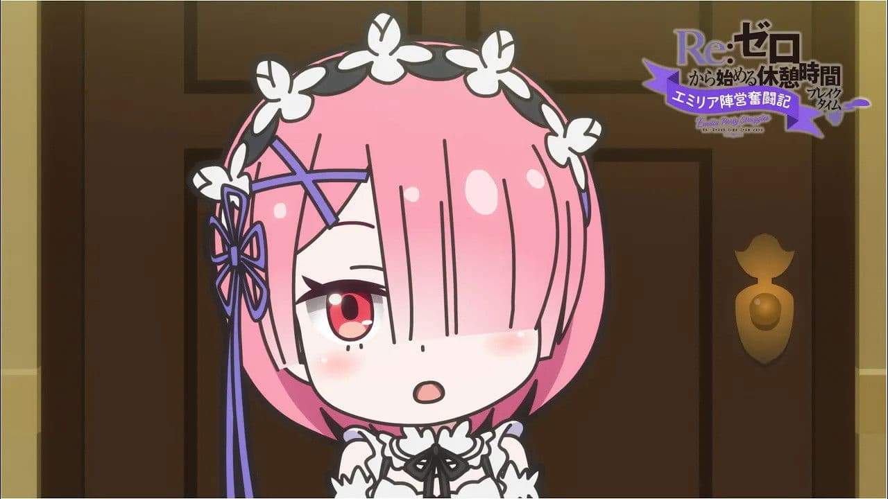 Still from Re:Zero - Starting Break Time from Zero: Emilia Party Struggles - 1