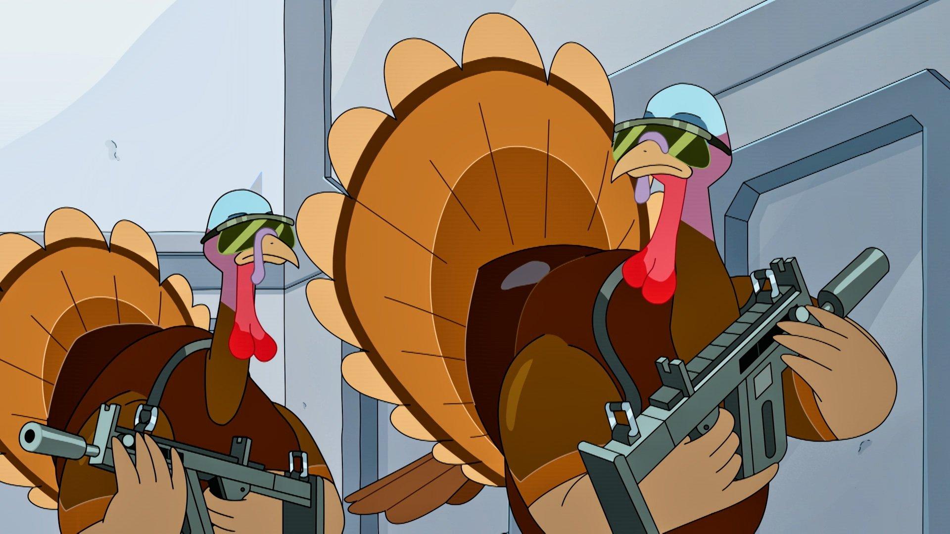 Still from Rick & Morty's Thanksploitation Spectacular