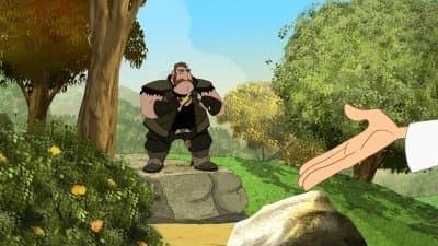 Still from Primal Perry