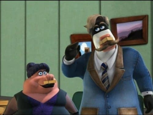 Still from Meet the Ferrets
