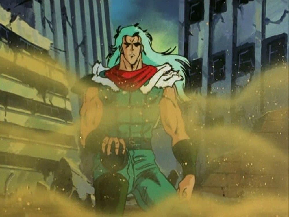Still from The Nanto Dance of Death! I'll Give my Life for the Sake of Love!!