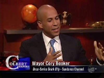 Still from Cory Booker