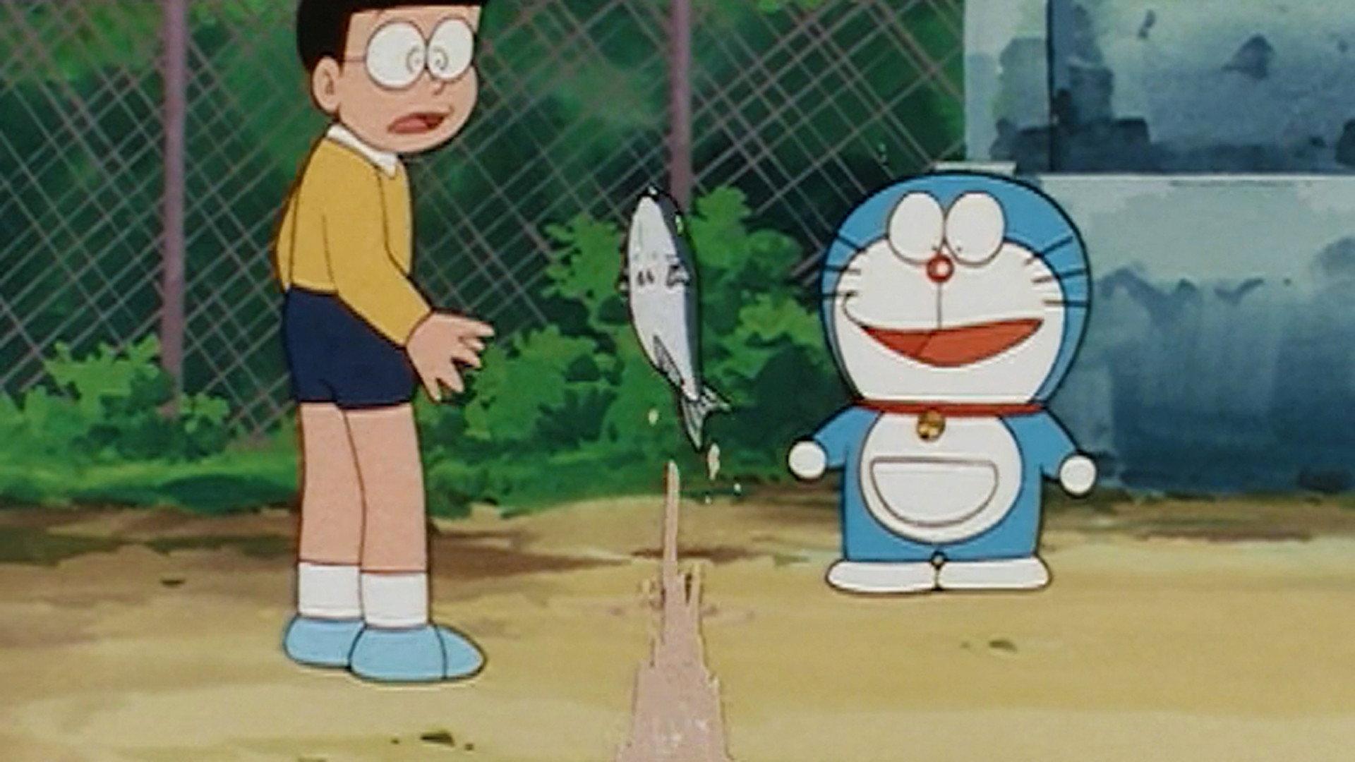 Still from Underground Fishing