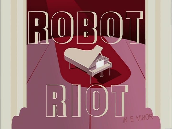 Still from Robot Riot