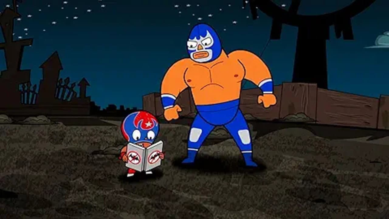 Still from Blue Demon (aka The Magnificent Three)