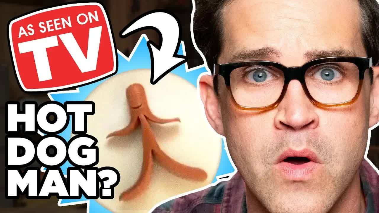 Still from Guess That Cheesy Infomercial (GAME)